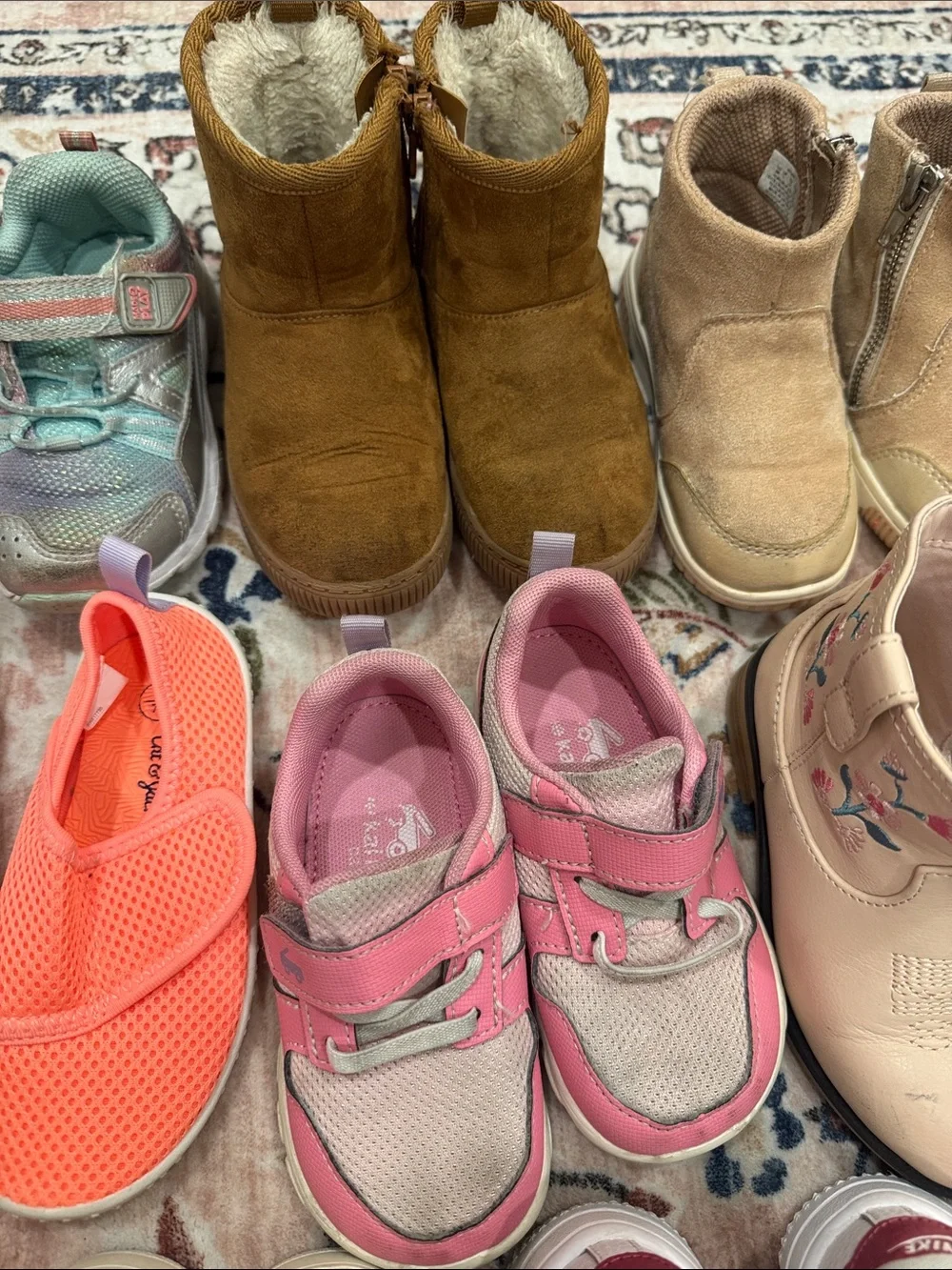 Bundle of 11 Pairs of Toddler Shoes (Size 8)
